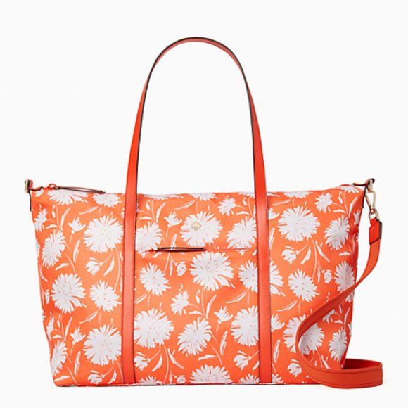 kate spade Bags Kate Spade Jae Floral Weekender Duffle Gym Bag Wild